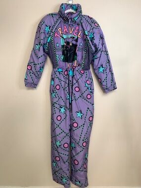Travel By Sportalm Purple Retro Ski Suit